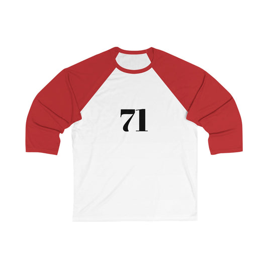 Unisex 3/4 Sleeve Baseball Tee -71