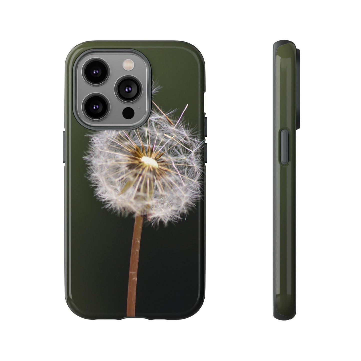 Dandelion Photo Tough Case — Protective Floral Phone Cover