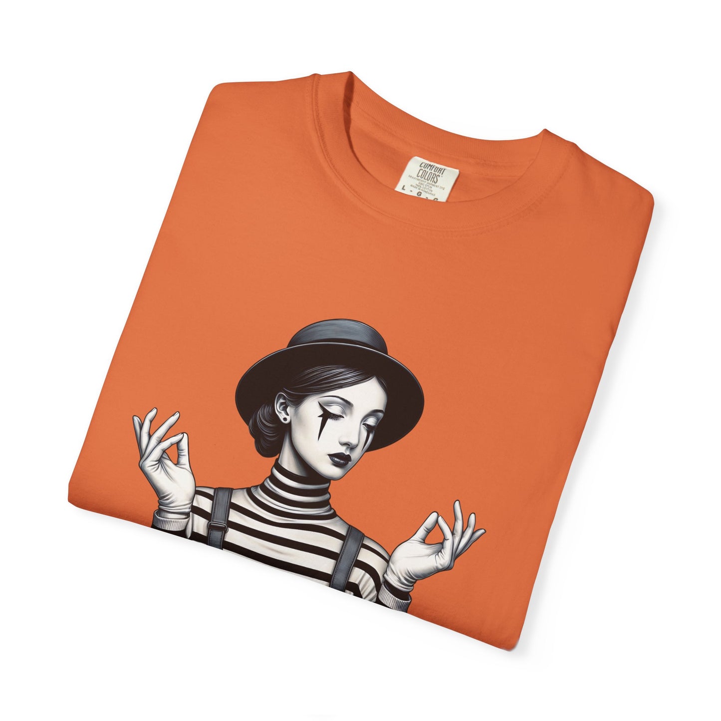 Gothic Striped Graphic Unisex T-Shirt, Edgy Casual Wear