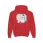 Kids Snowman Hoodie – Cute Polar Bear & Snowman Winter Sweatshirt