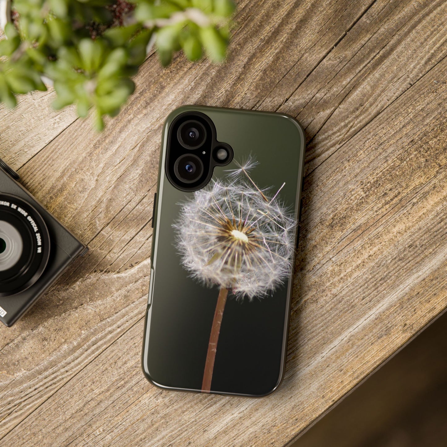 Dandelion Photo Tough Case — Protective Floral Phone Cover