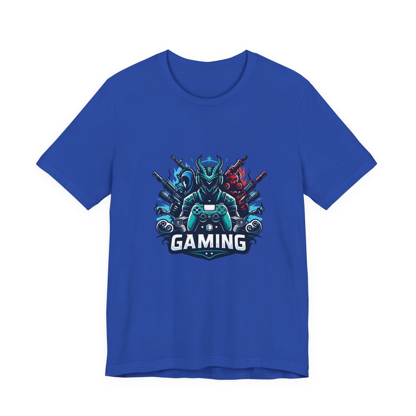 Gaming Controller Emblem Tee — Esports Gamer Graphic T-Shirt