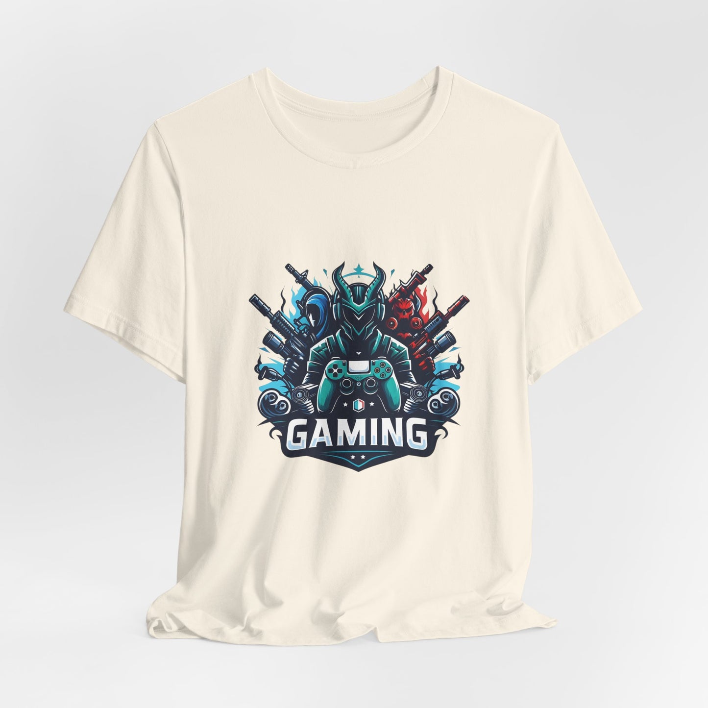 Gaming Controller Emblem Tee — Esports Gamer Graphic T-Shirt