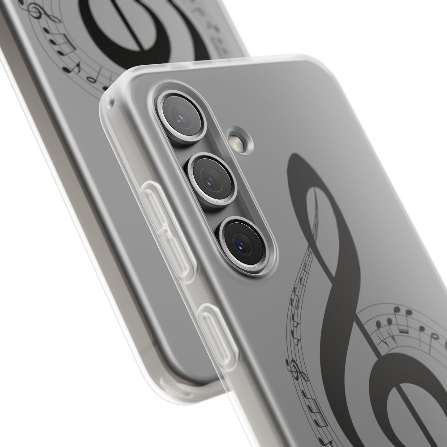 Phone Case — Musical Treble Clef Design