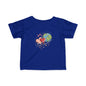 Infant Tee — "Love the Earth" Heart & Globe Baby Shirt