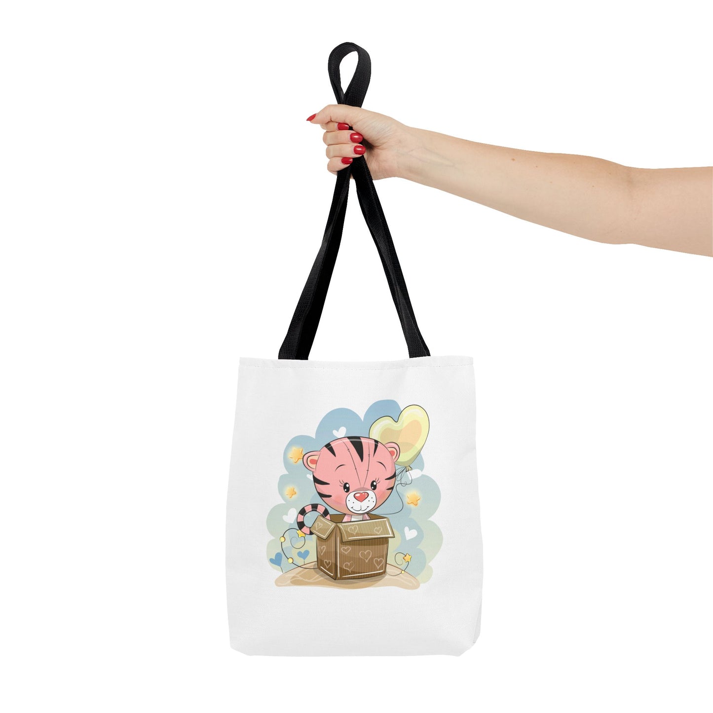 Cute Tiger Tote Bag Cute Shopping Bag, Eco-Friendly Tote, Kids' Tote