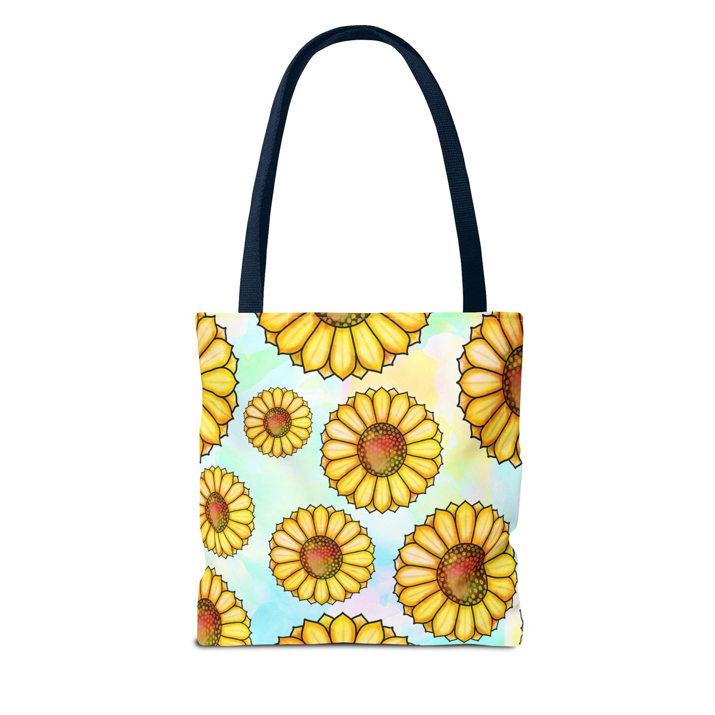Sunny Floral Tote Bag, Eco-Friendly Shopping Bag, Beach Bag Summer Accessory