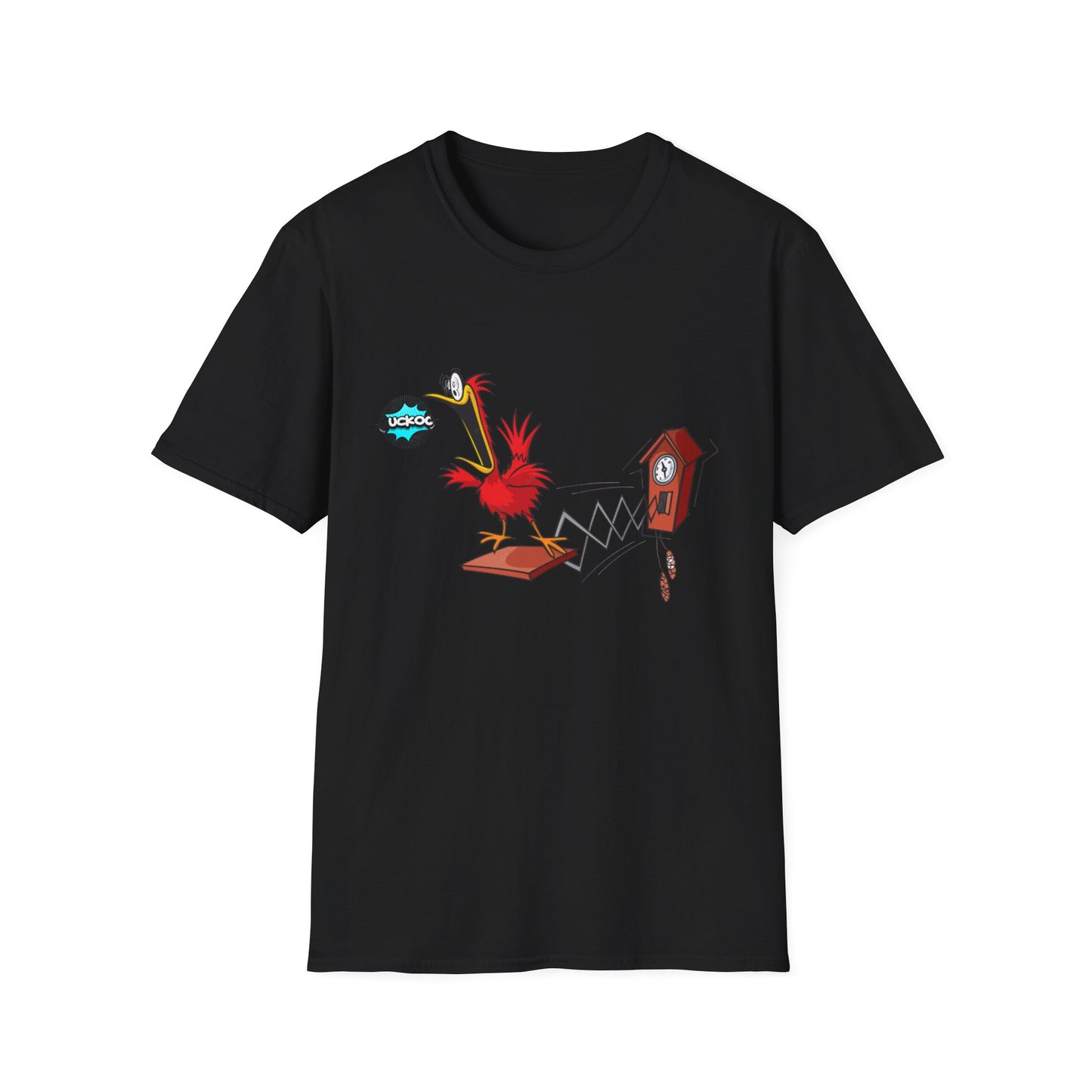 Whimsical Unisex Softstyle T-Shirt, Fun Graphic Tee