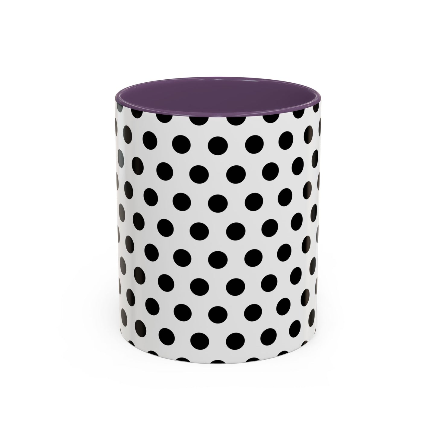 Elegant Polka Dot Mug - Stylish Coffee Cup for Home, Office, Gift for Birthdays, Anniversaries, Holidays, Unique Drinkware