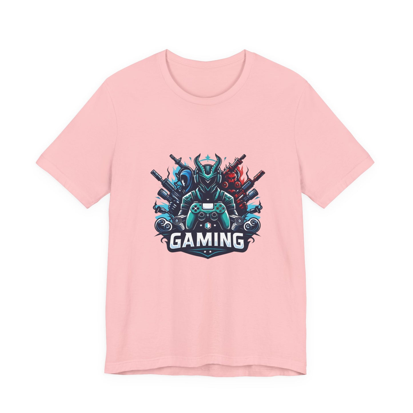 Gaming Controller Emblem Tee — Esports Gamer Graphic T-Shirt