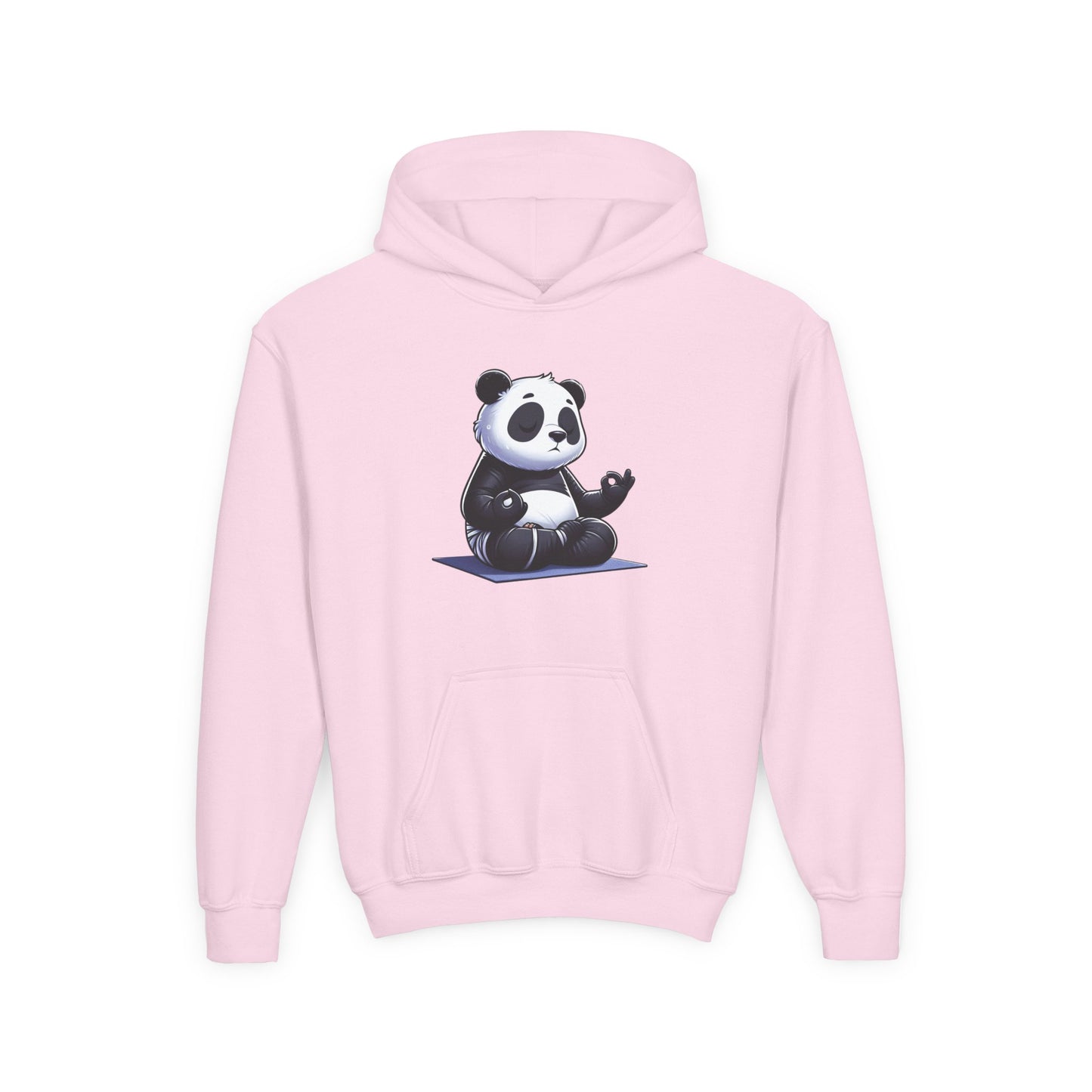 Kids Panda Yoga Hoodie — Cute Meditating Panda Sweatshirt for Children