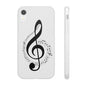 Phone Case — Musical Treble Clef Design