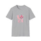 Love Cherry Blossom T-Shirt — Pink Floral "LOVE" Graphic Tee