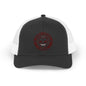 Trucker Cap — Cute Cat Circle Patch Snapback