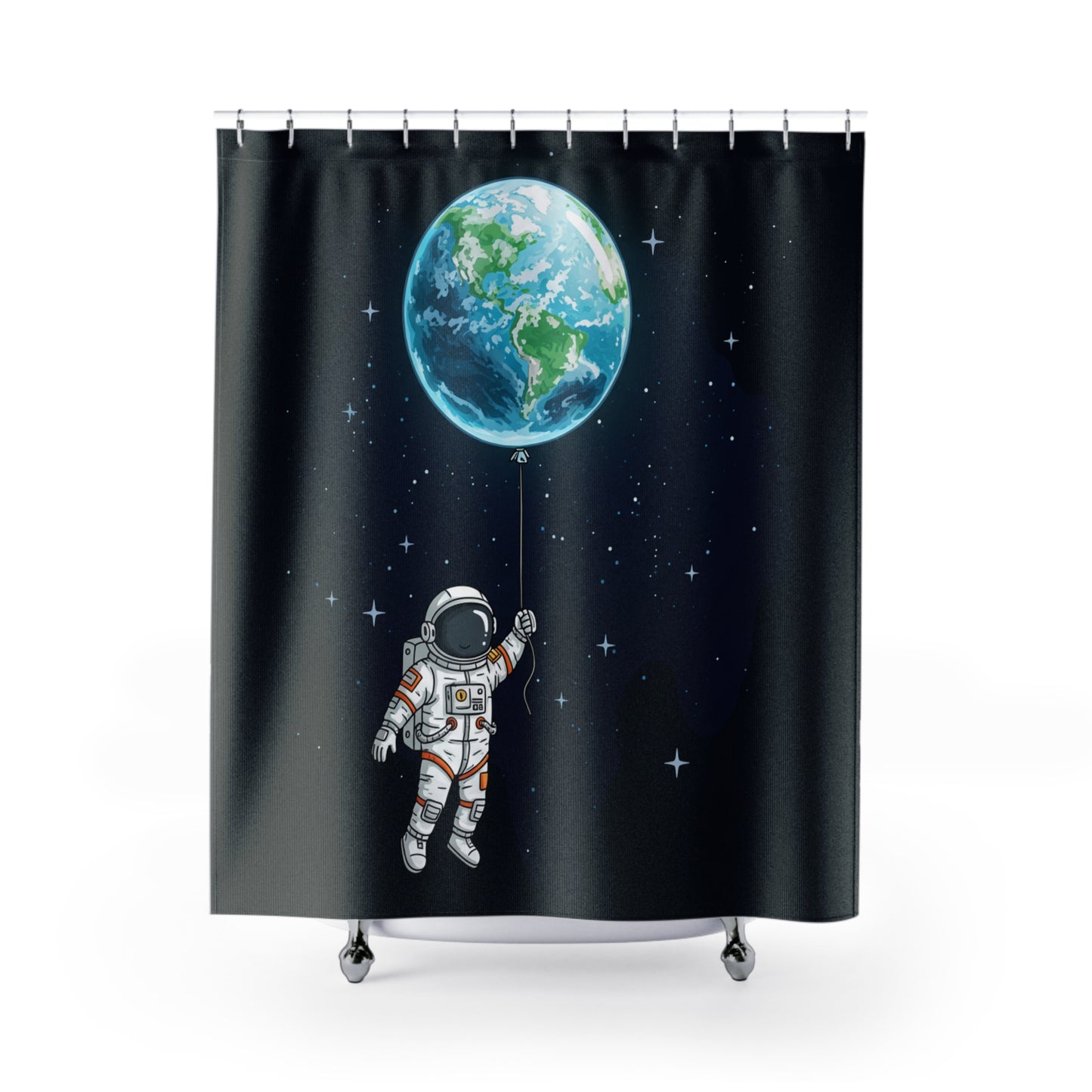 Astronaut Shower Curtain