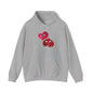 Heart Buds Hoodie — Cute Pair of Cheeky Heart Characters, Valentine’s Day Gift