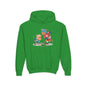 Youth Hockey Hoodie - Cute Kids Ice Hockey Players Pullover (Add Name)