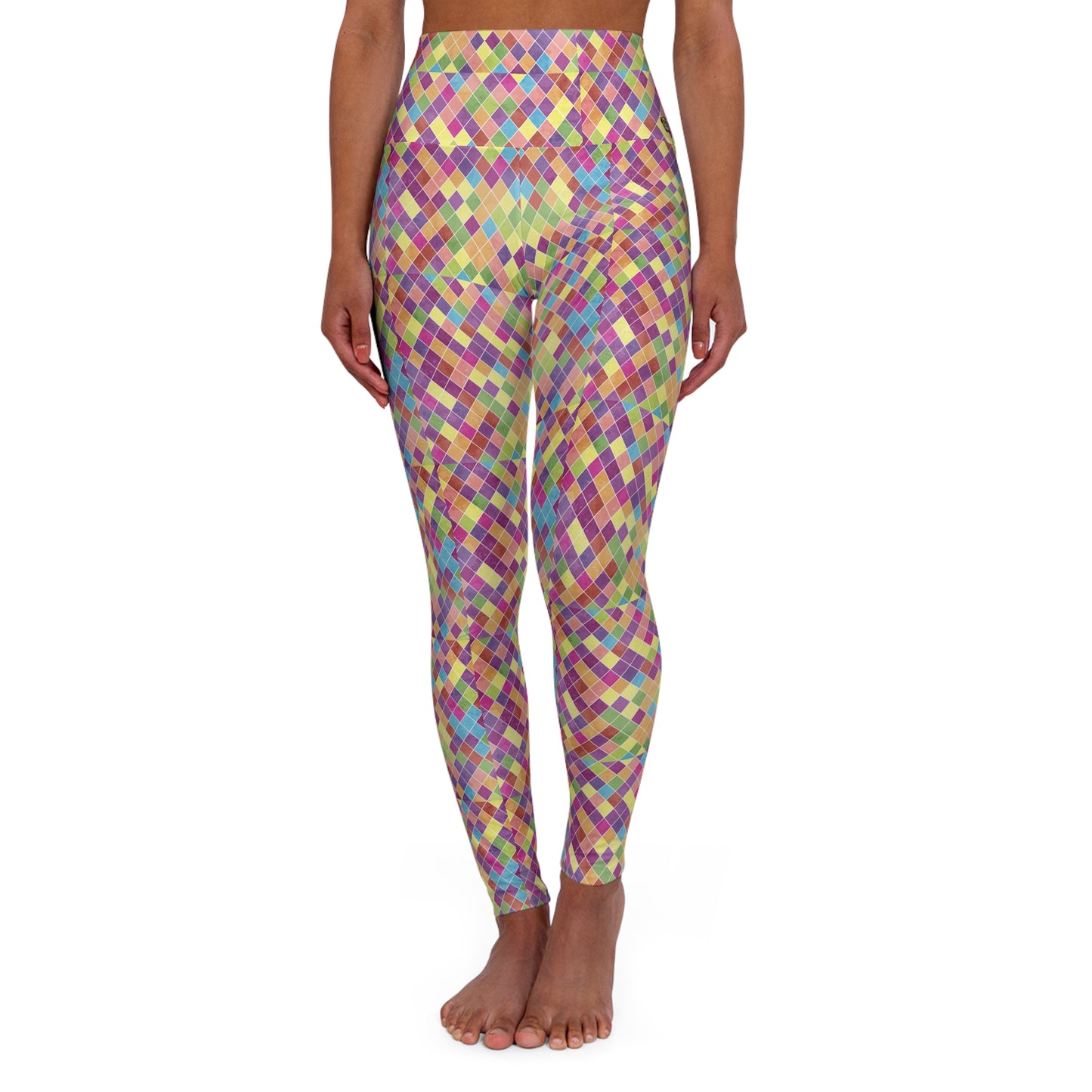 Colorful High Waisted Yoga Leggings V13