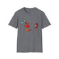 Whimsical Unisex Softstyle T-Shirt, Fun Graphic Tee