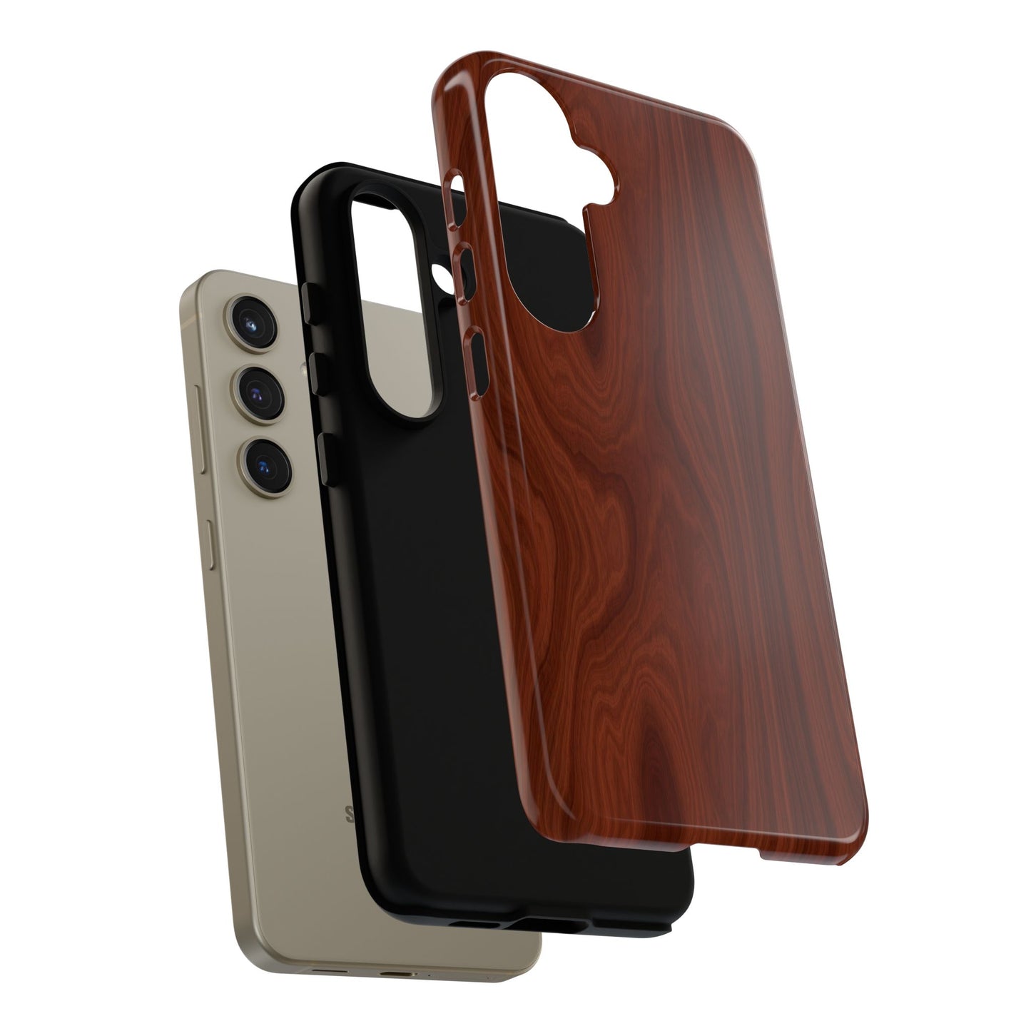 Wood Grain Phone Case, Natural Look, Tough Cases, Durable Protection, Unique Gift for Him or Her, Stylish Accessory