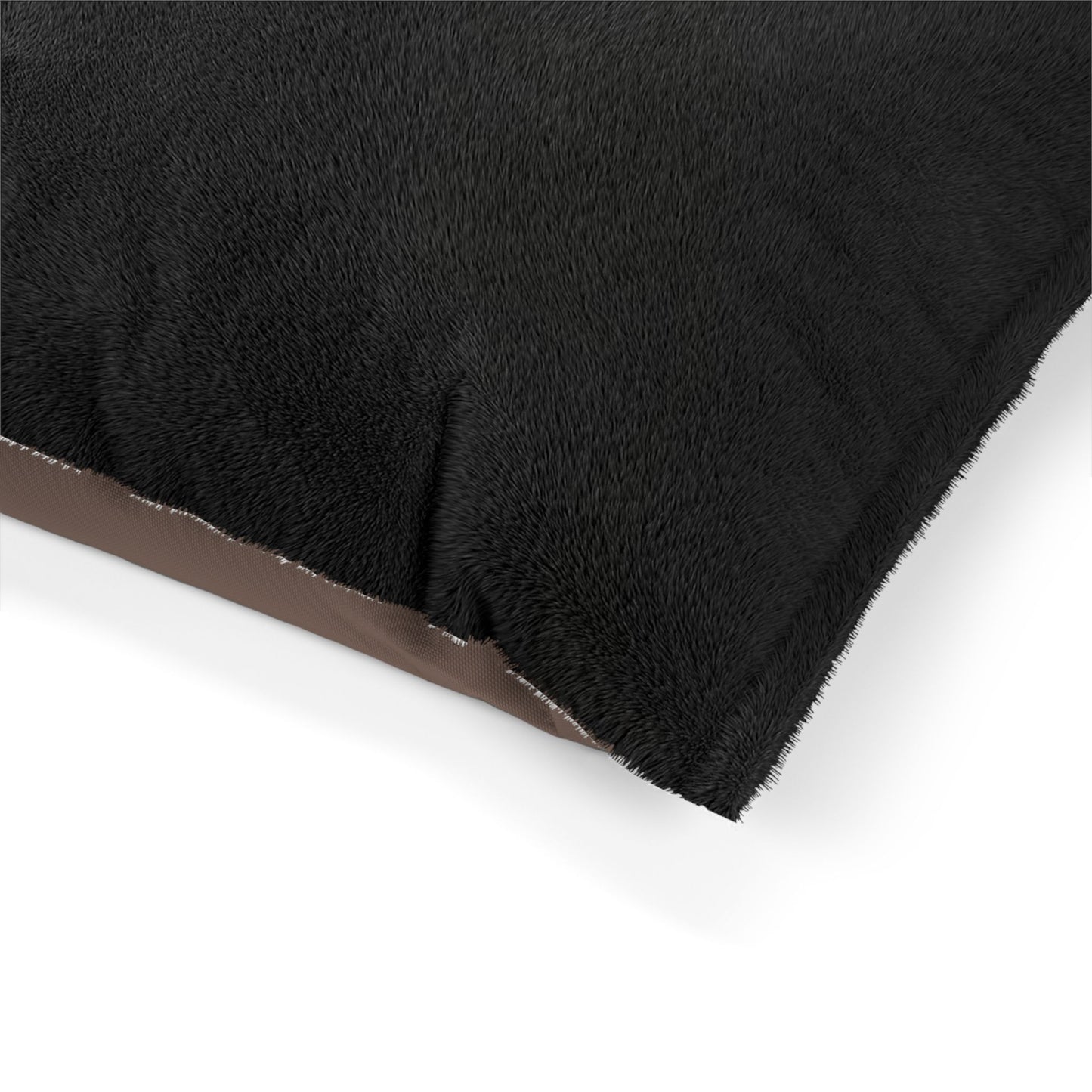 Black Cat Eyes Pet Bed — Cozy Plush Cushion for Cats & Small Dogs