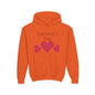 Valentine's Day Kids Hoodie - Pink Heart Trio Youth Sweatshirt