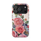 Floral Rose Magnetic Phone Case — Impact-Resistant Protective Cover