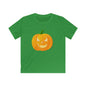 Kids Halloween Pumpkin Tee - Spooky, Fun, Softstyle Shirt for Halloween, Trick-or-Treat, Costume Party, Fall Celebrations, Pumpkin Patch