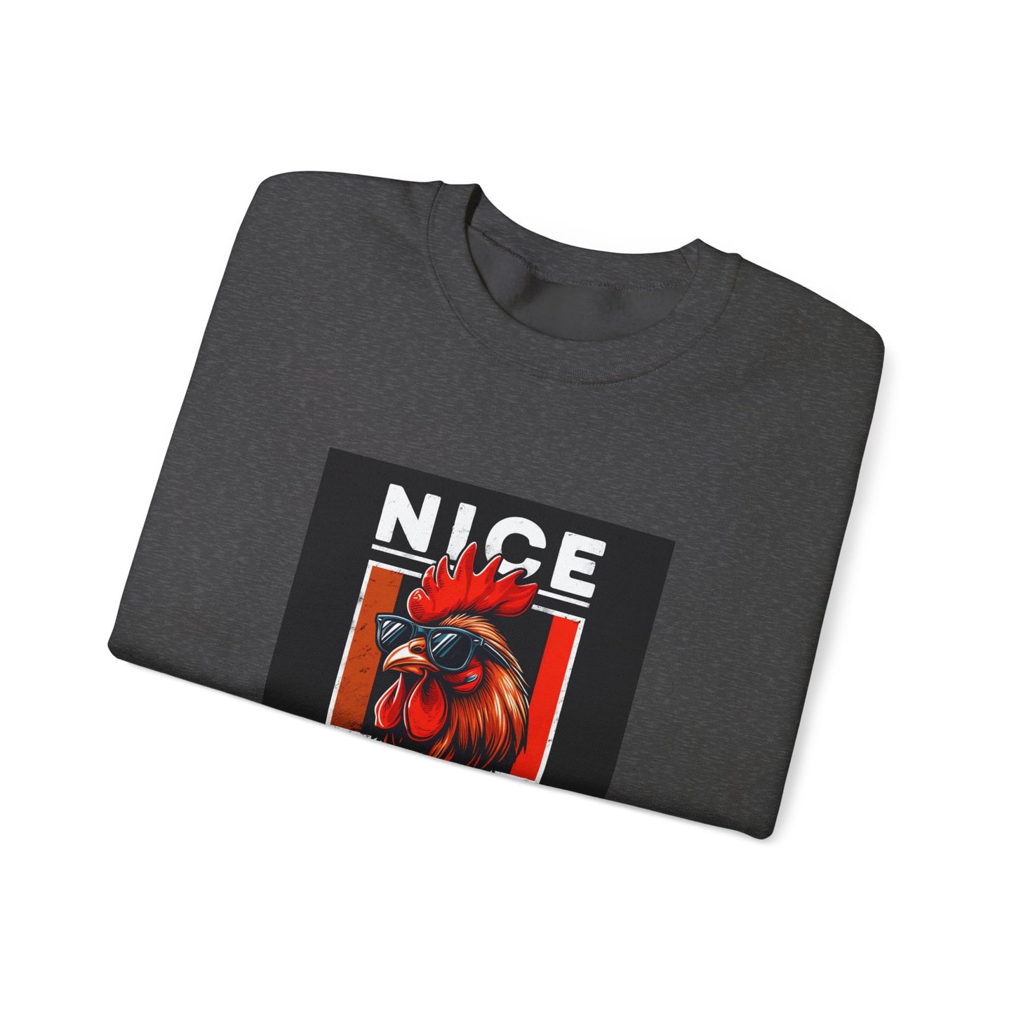 Nice Cock Rooster Crewneck Sweatshirt
