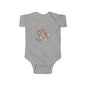 Cute Kissing Cats Infant Bodysuit – Baby Valentine Cat Love Onesie