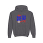 Youth Baseball Hoodie — "Hey Batter Batter Swing!" Graphic