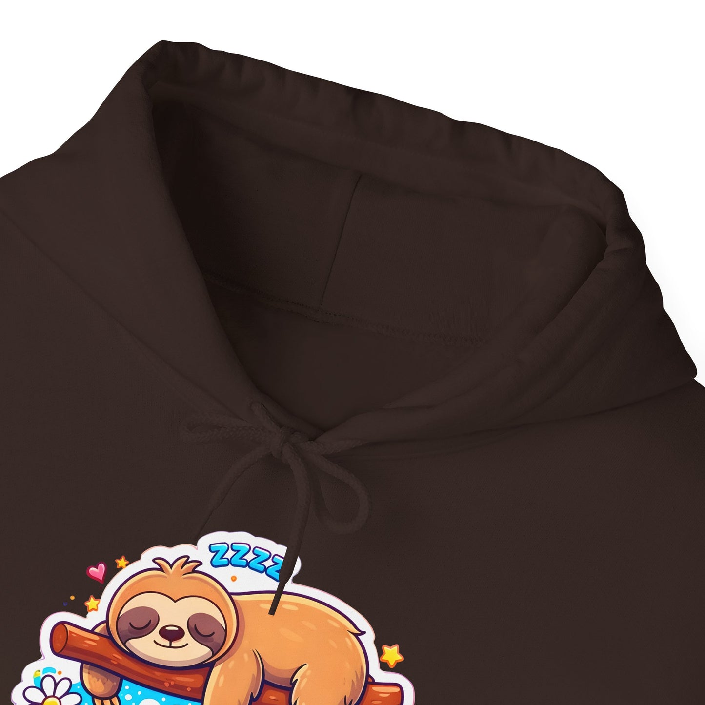 Napaholic Sloth Hoodie — Cute Sleepy Sloth Graphic Sweatshirt