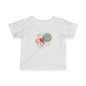 Infant Tee — "Love the Earth" Heart & Globe Baby Shirt