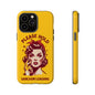 Phone Case - "Please Hold, Sarcasm Loading" Retro Pin-Up Tough Case
