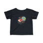Infant Tee — "Love the Earth" Heart & Globe Baby Shirt