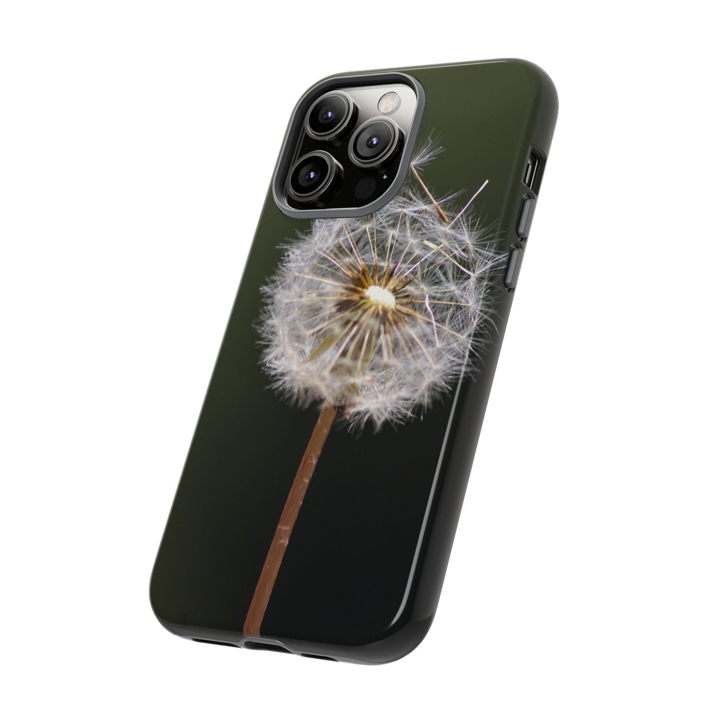 Dandelion Photo Tough Case — Protective Floral Phone Cover