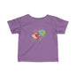 Infant Tee — "Love the Earth" Heart & Globe Baby Shirt