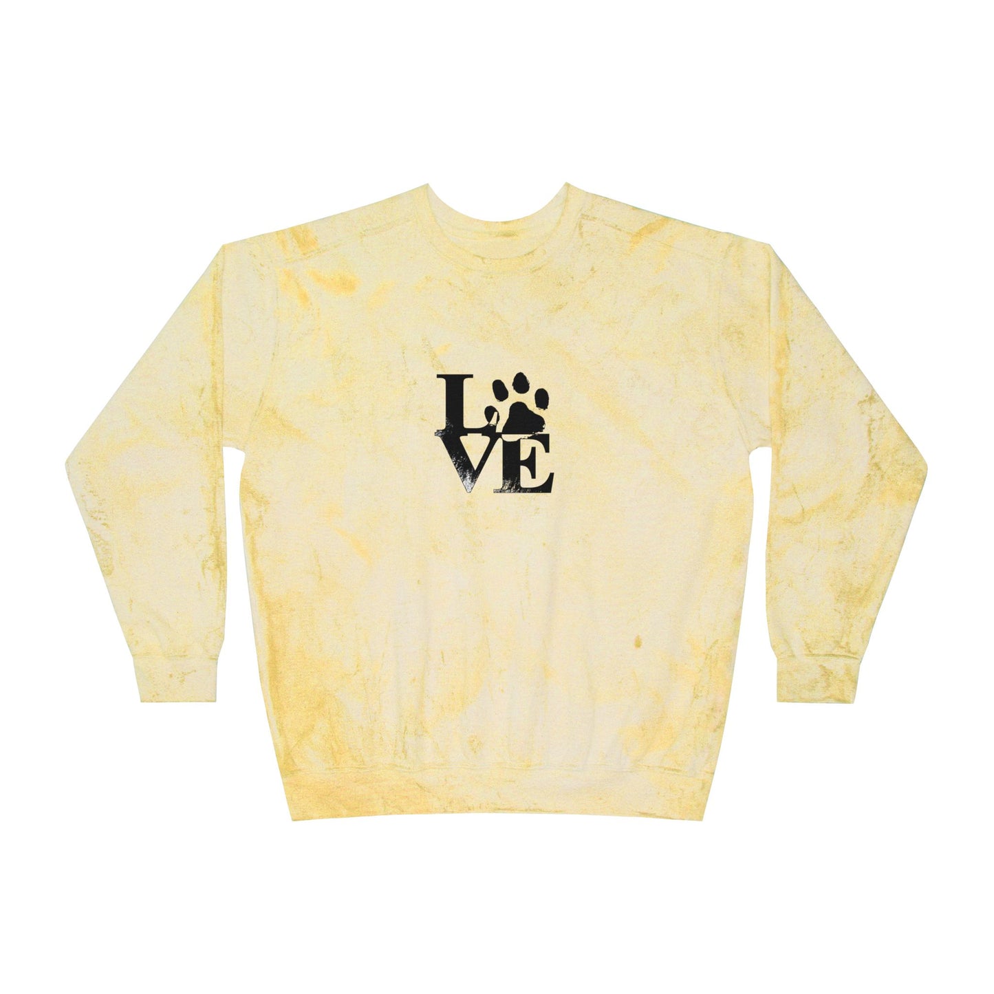 Colorful Love Pet-Inspired Crewneck Sweatshirt