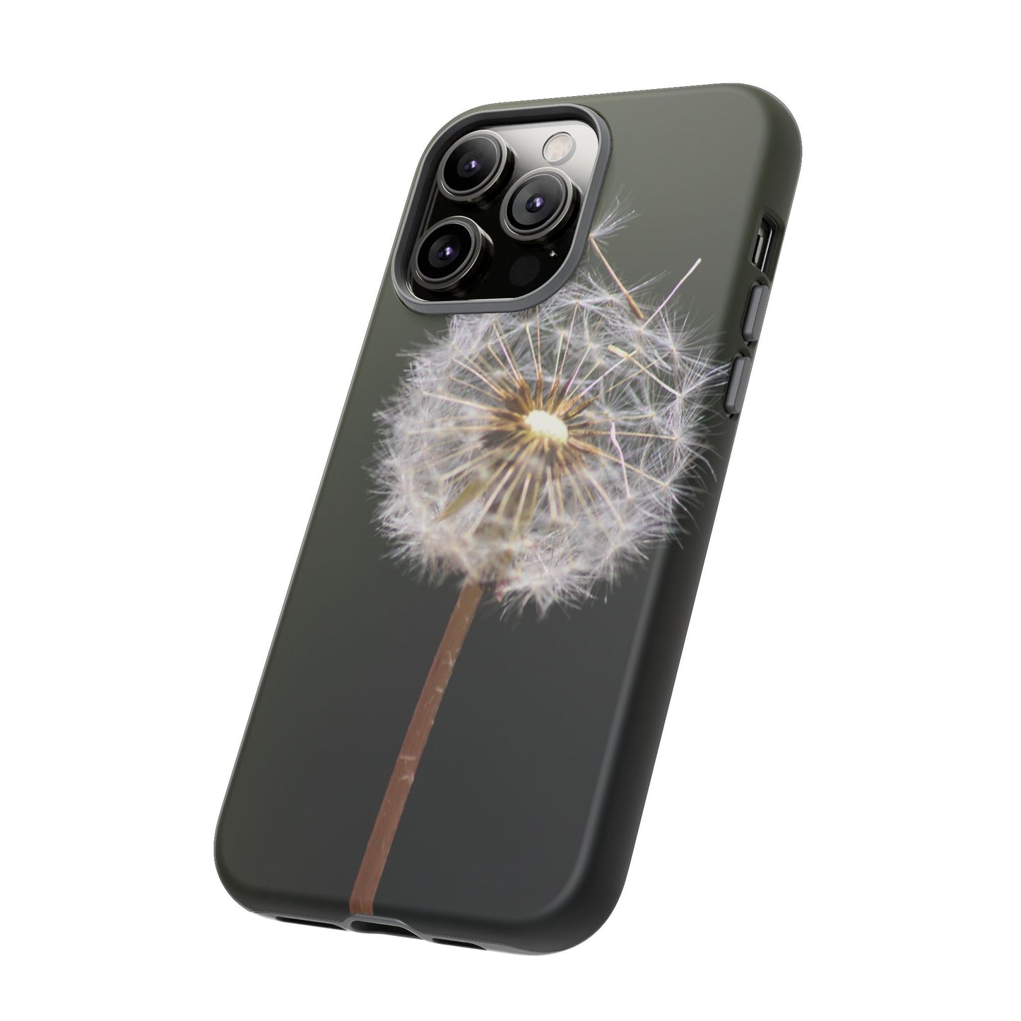 Dandelion Photo Tough Case — Protective Floral Phone Cover