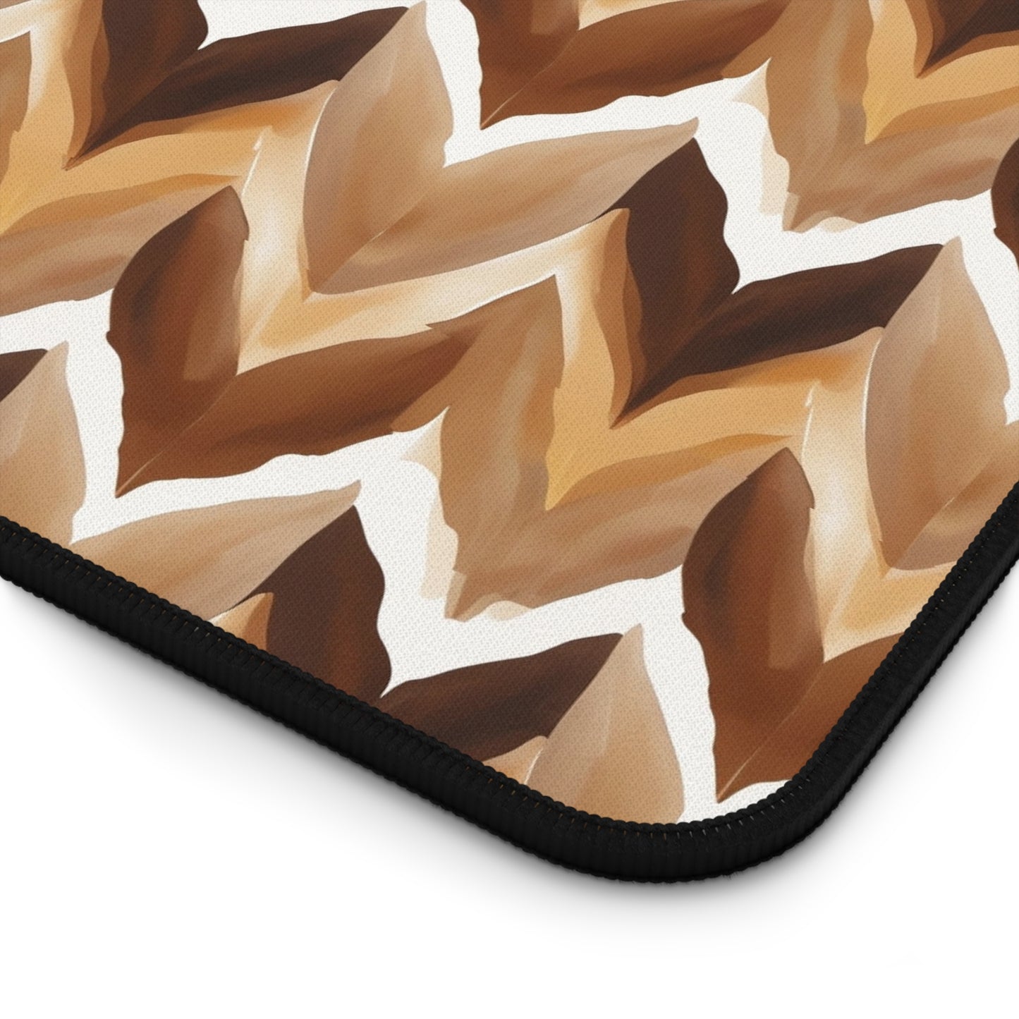 Stylish Geometric Desk Mat - Modern Office Decor for Workspace