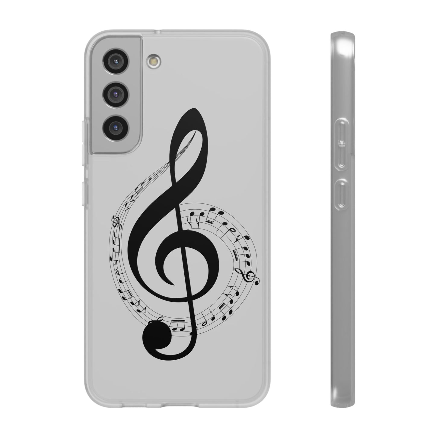 Phone Case — Musical Treble Clef Design