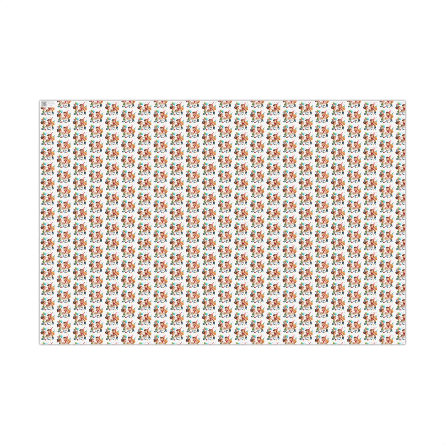 Christmas Kittens Gift Wrap Paper — Cute Holiday Cat Wrapping Sheets