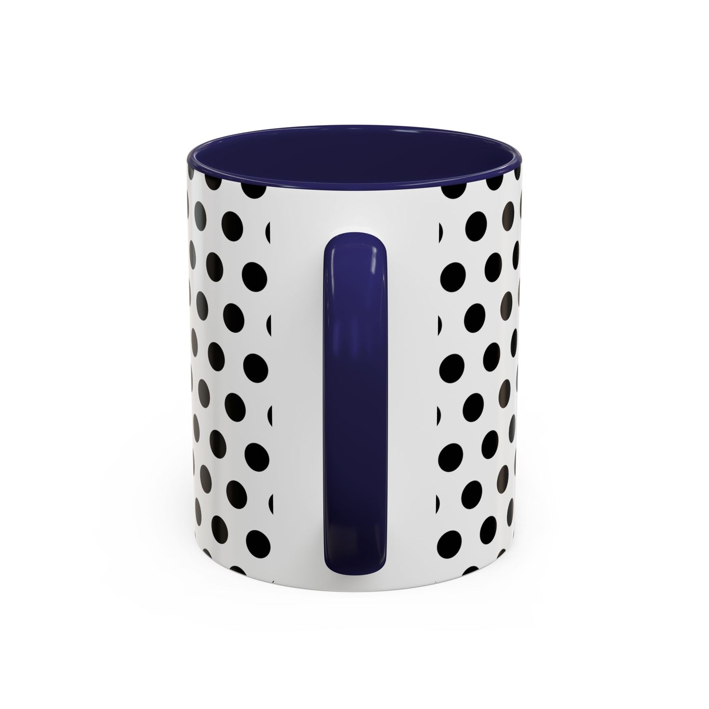 Elegant Polka Dot Mug - Stylish Coffee Cup for Home, Office, Gift for Birthdays, Anniversaries, Holidays, Unique Drinkware