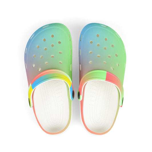 Rainbow Kids' EVA Foam Clogs