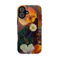 Floral Pansy Tough Phone Case — Vintage Botanical Protection