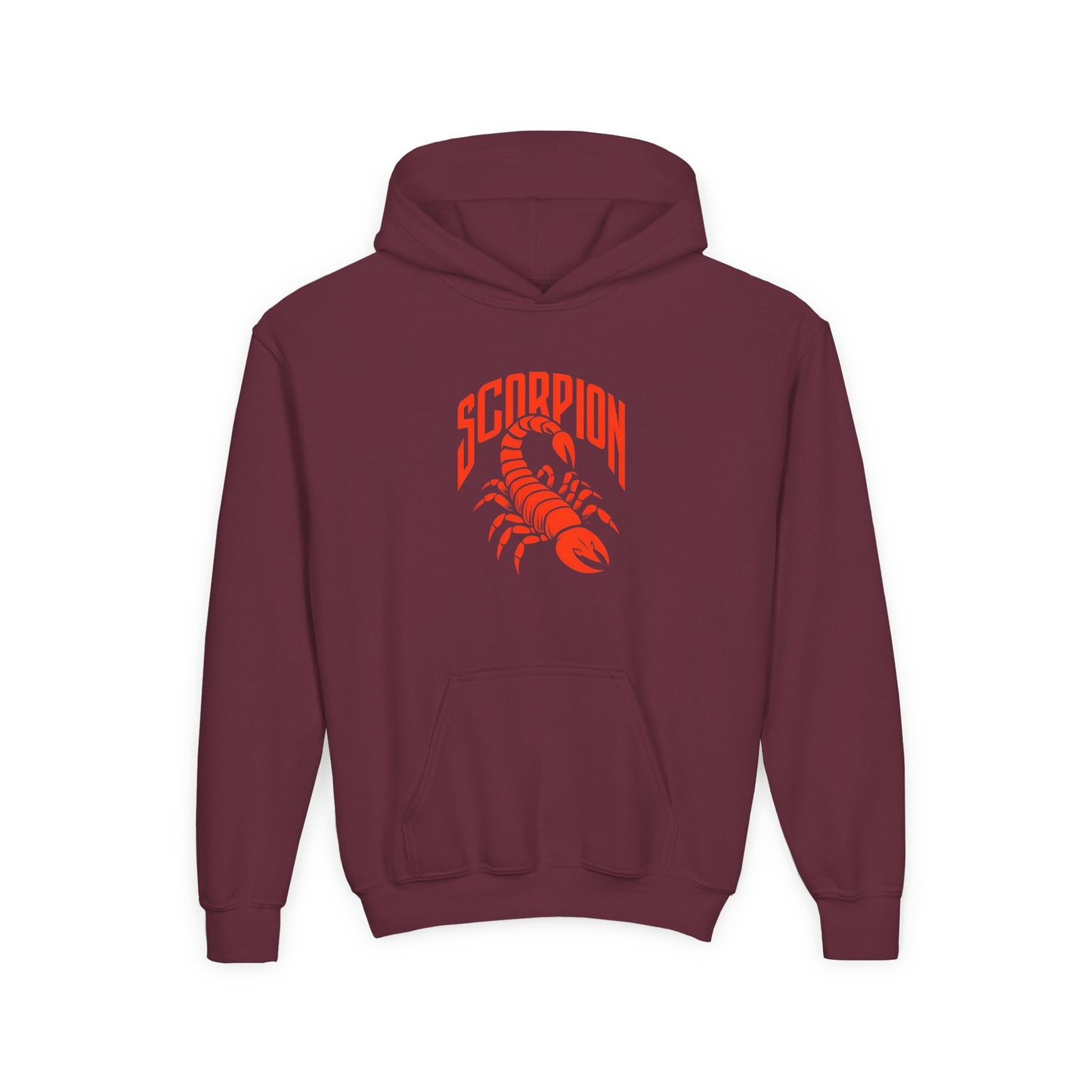 Scorpion Graphic Youth Hoodie | Red Scorpion Design