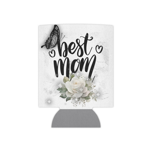 Best Mom Can Cooler - Perfect Gift for Mother's Day, Birthday, BBQs, Outdoor Fun, Family Gatherings, Stylish Drink Holder