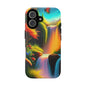 Phone Case - Vibrant Waterfall Landscape with Butterfly | Colorful Nature Protective Case