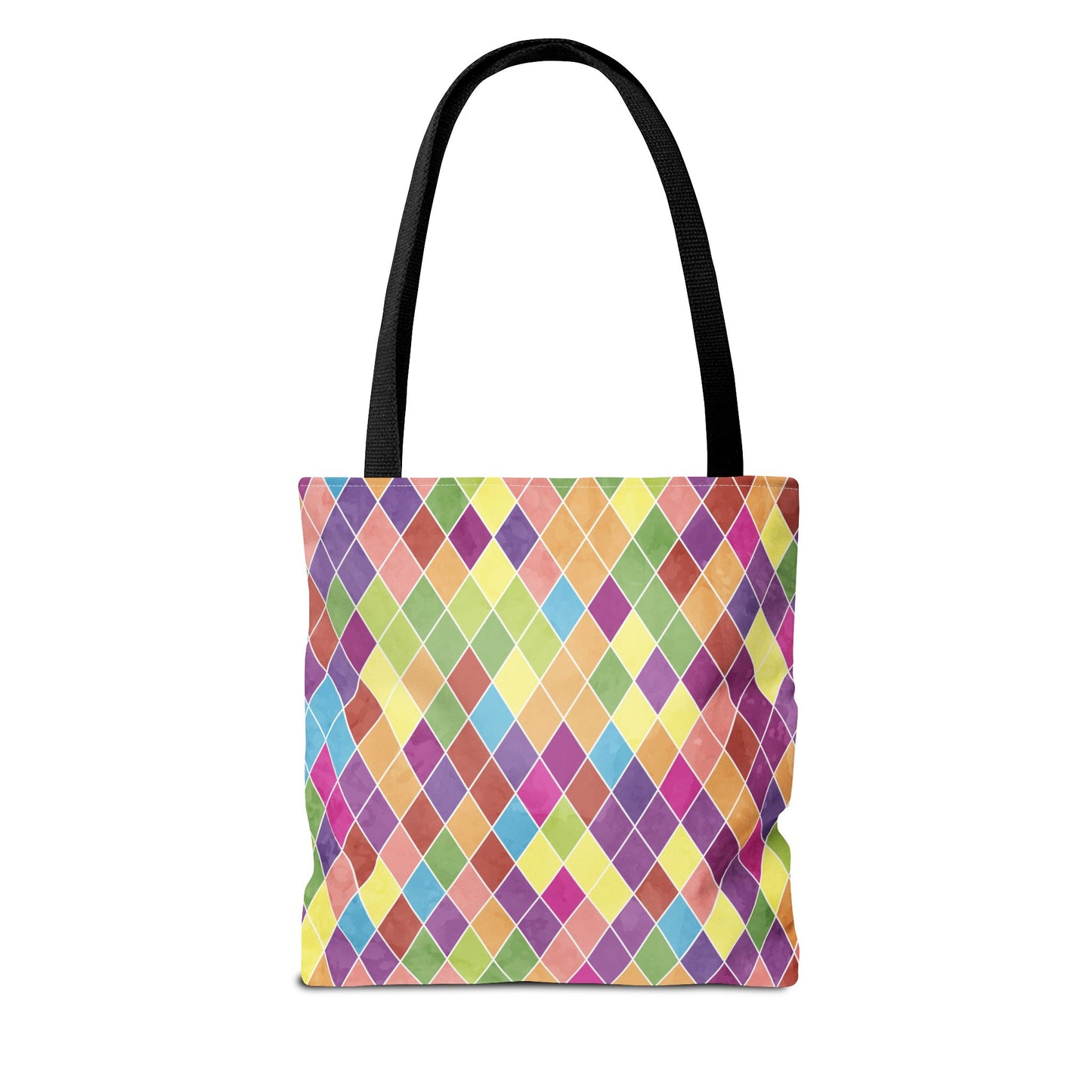 Colorful Geometric Tote Bag, Funky Shoulder Bag, Eco-Friendly Shopping Tote, Stylish Beach Bag, Art-Inspired Everyday Bag