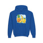 Kids Tropical Fruit Hoodie — Cute Pineapple, Banana & Orange Graphic Sweatshirt